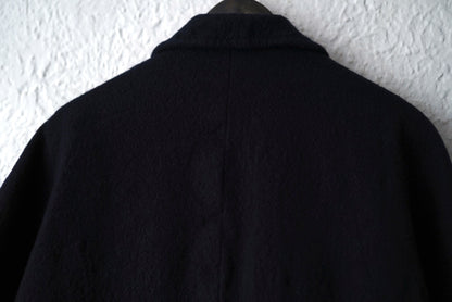 23AW BLUE PERIOD UNIFORM ウール縮絨ジャケット / SILVER RAIN(シルバーレイン)