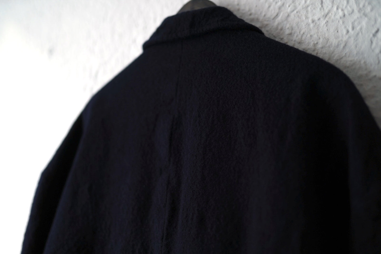 23AW BLUE PERIOD UNIFORM ウール縮絨ジャケット / SILVER RAIN(シルバーレイン)