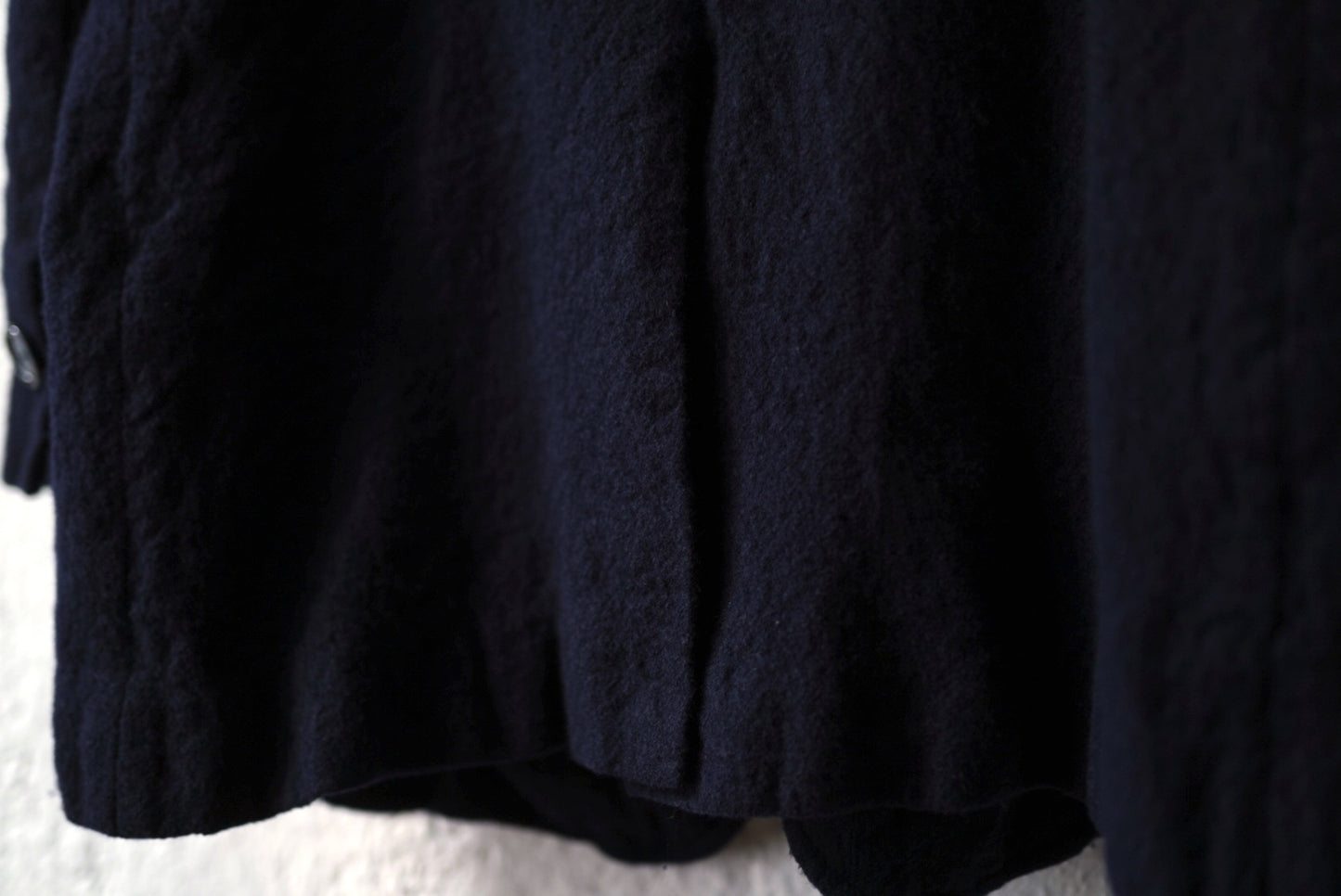 23AW BLUE PERIOD UNIFORM ウール縮絨ジャケット / SILVER RAIN(シルバーレイン)