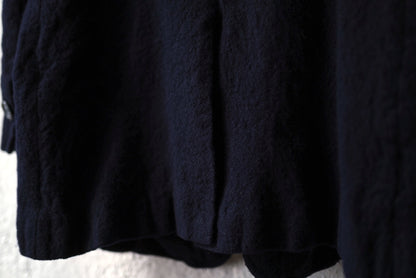 23AW BLUE PERIOD UNIFORM ウール縮絨ジャケット / SILVER RAIN(シルバーレイン)