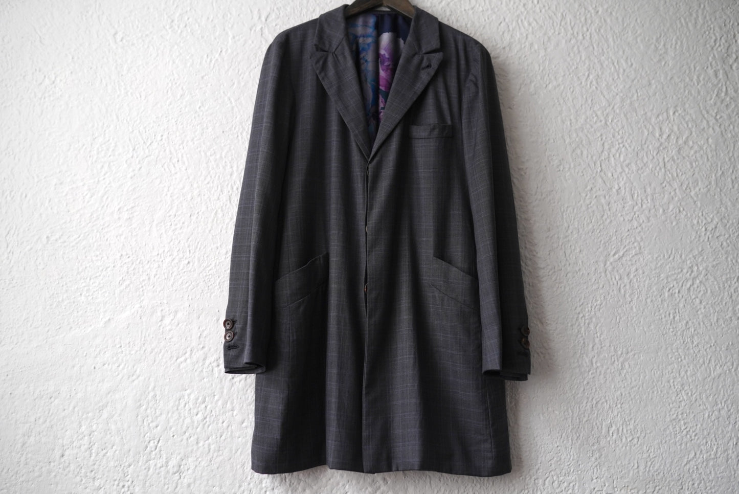 19AW Piacenza Super150's チェックブレザージャケット / Geoffrey.B.Small(ジェフリービースモール)