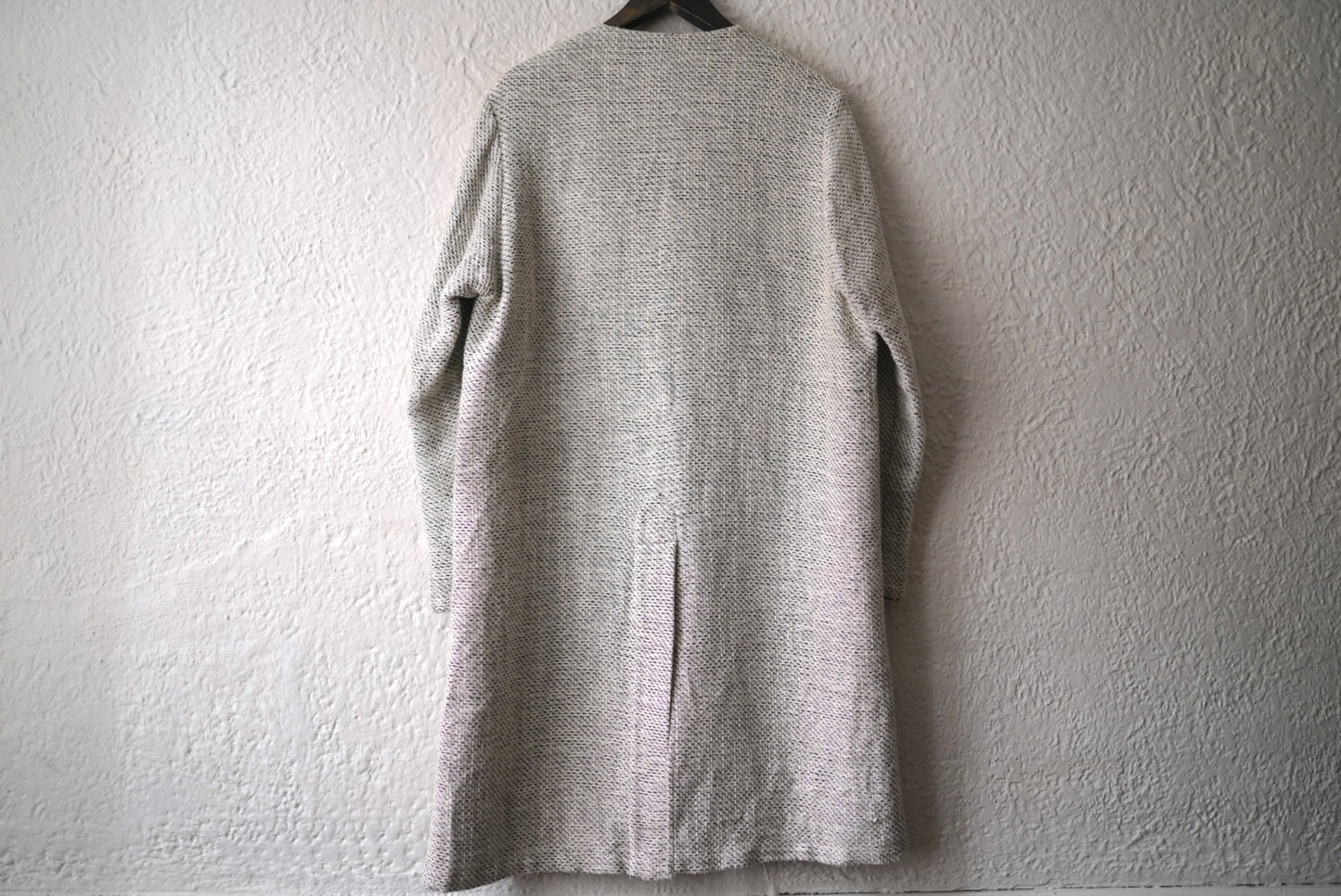 24SS RNWC03 Colombina 手織りコットンリネンノーカラーコート / Geoffrey.B.Small(ジェフリービースモール)