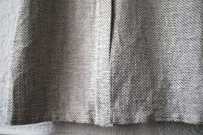 24SS RNWC03 Colombina 手織りコットンリネンノーカラーコート / Geoffrey.B.Small(ジェフリービースモール)
