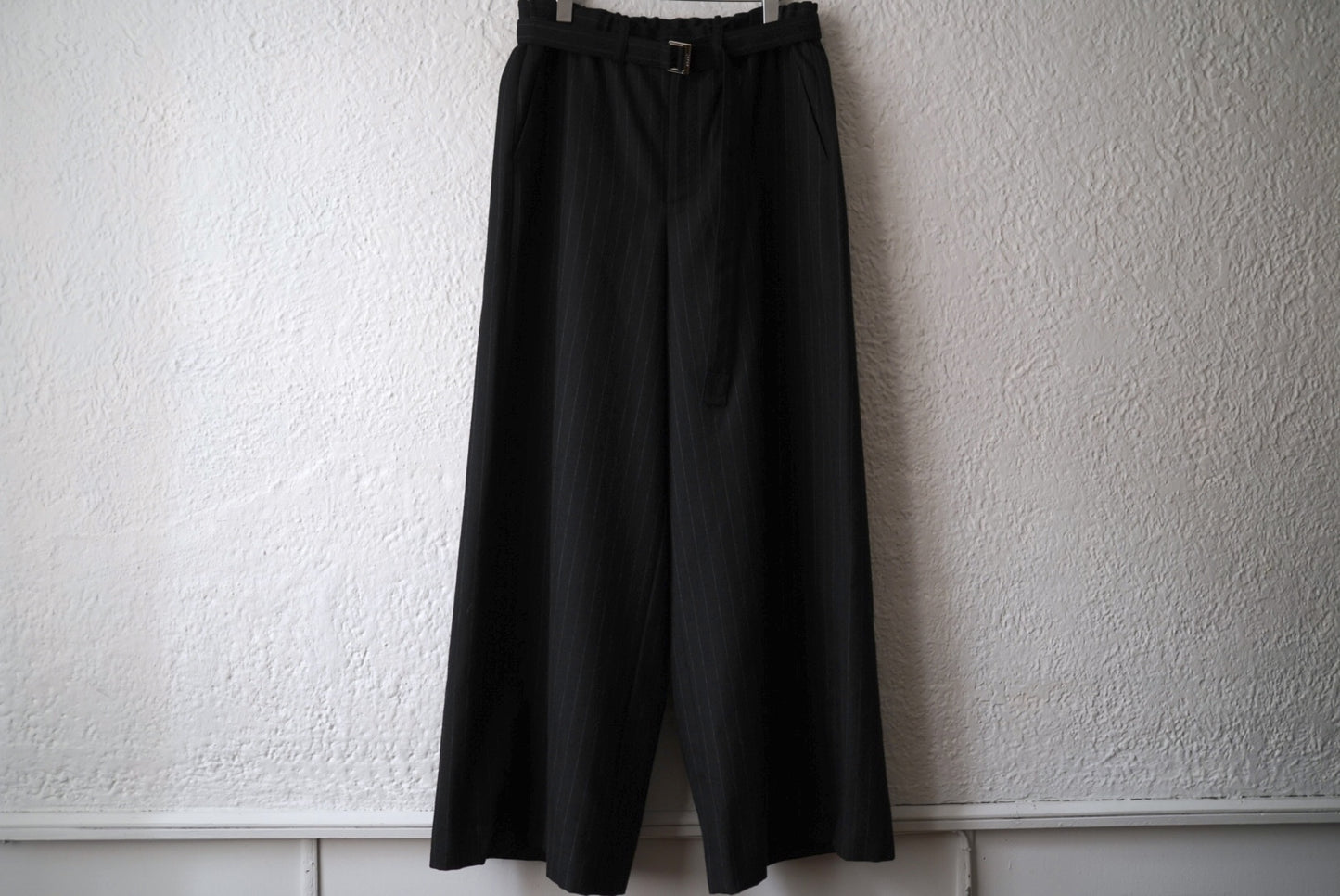 24AW Chalk Stripe Pants チョークストライプワイドトラウザーズパンツ / sacai(サカイ)