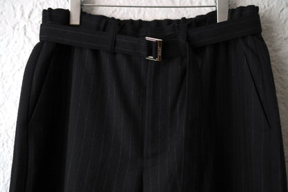 24AW Chalk Stripe Pants チョークストライプワイドトラウザーズパンツ / sacai(サカイ)