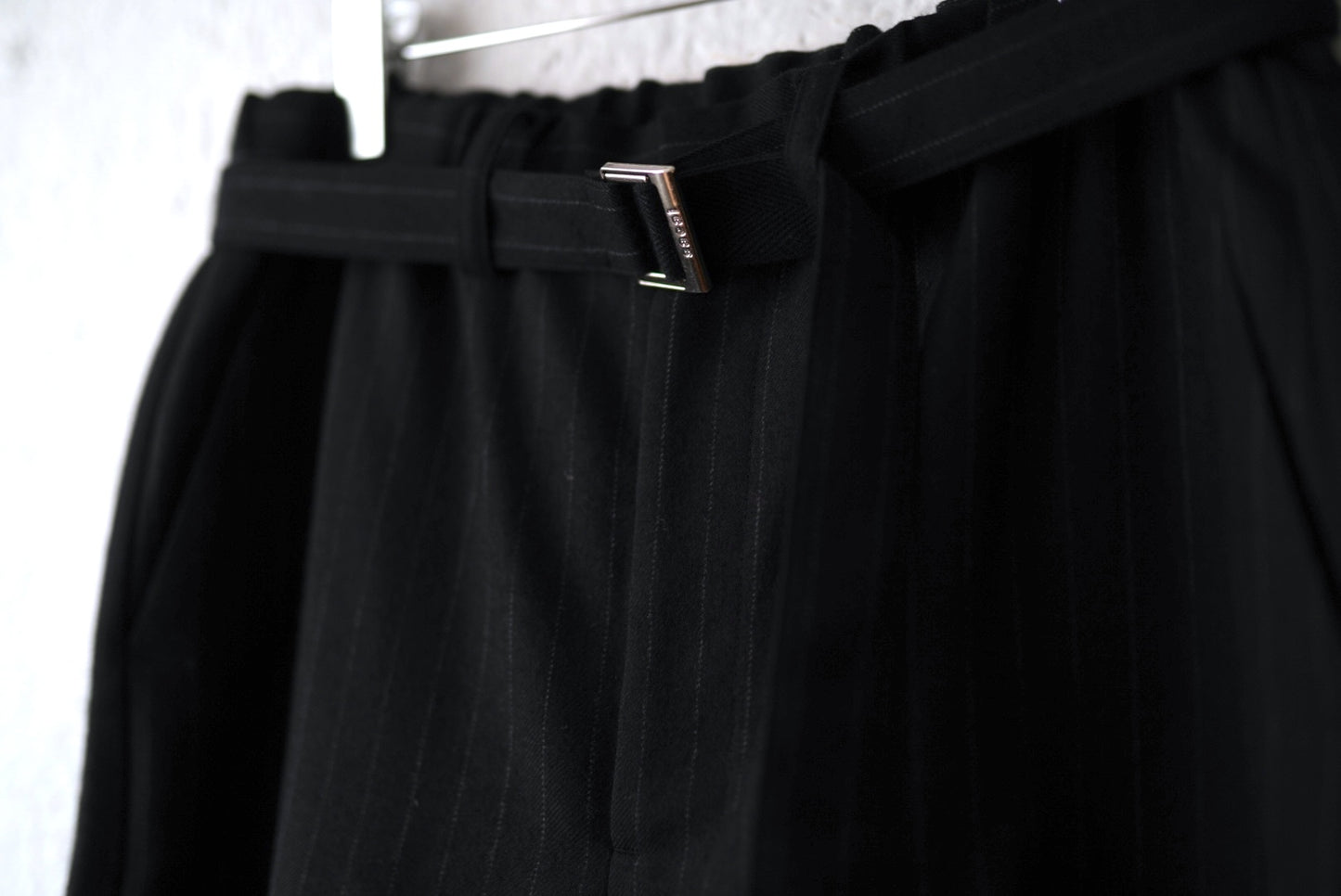 24AW Chalk Stripe Pants チョークストライプワイドトラウザーズパンツ / sacai(サカイ)