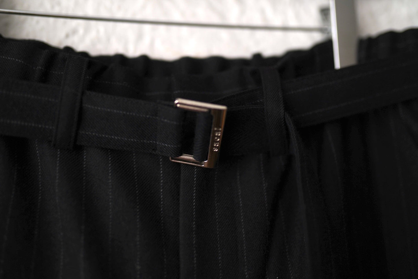 24AW Chalk Stripe Pants チョークストライプワイドトラウザーズパンツ / sacai(サカイ)