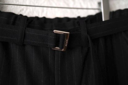 24AW Chalk Stripe Pants チョークストライプワイドトラウザーズパンツ / sacai(サカイ)