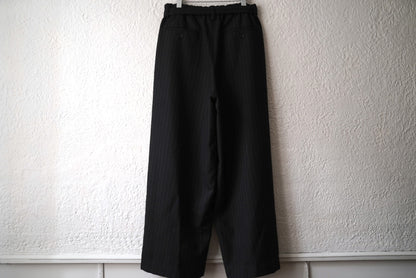 24AW Chalk Stripe Pants チョークストライプワイドトラウザーズパンツ / sacai(サカイ)