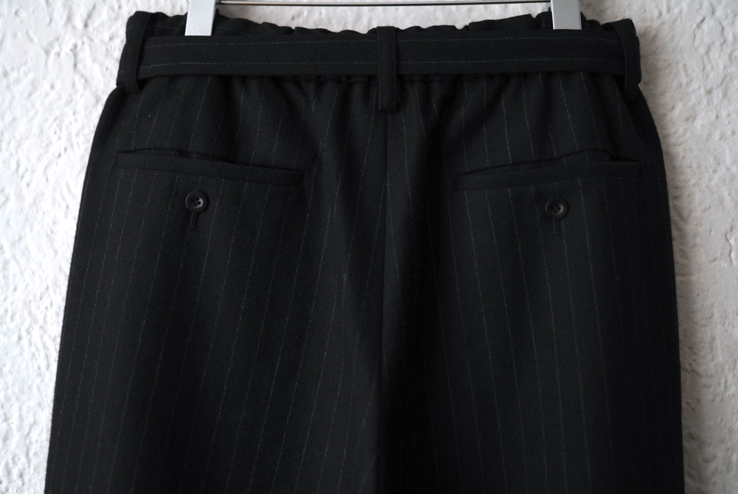24AW Chalk Stripe Pants チョークストライプワイドトラウザーズパンツ / sacai(サカイ)
