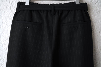 24AW Chalk Stripe Pants チョークストライプワイドトラウザーズパンツ / sacai(サカイ)