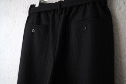 24AW Chalk Stripe Pants チョークストライプワイドトラウザーズパンツ / sacai(サカイ)