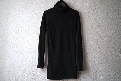 19AW コットンカシミヤロングタートルネックカットソー / m.a+(エムエークロス)