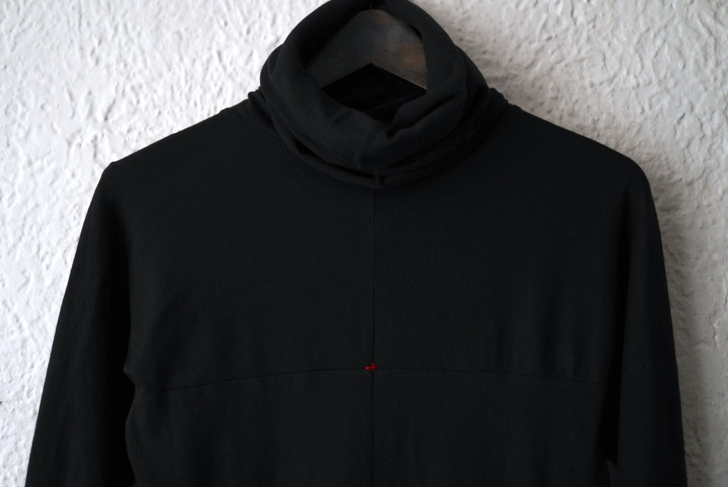19AW コットンカシミヤロングタートルネックカットソー / m.a+(エムエークロス)