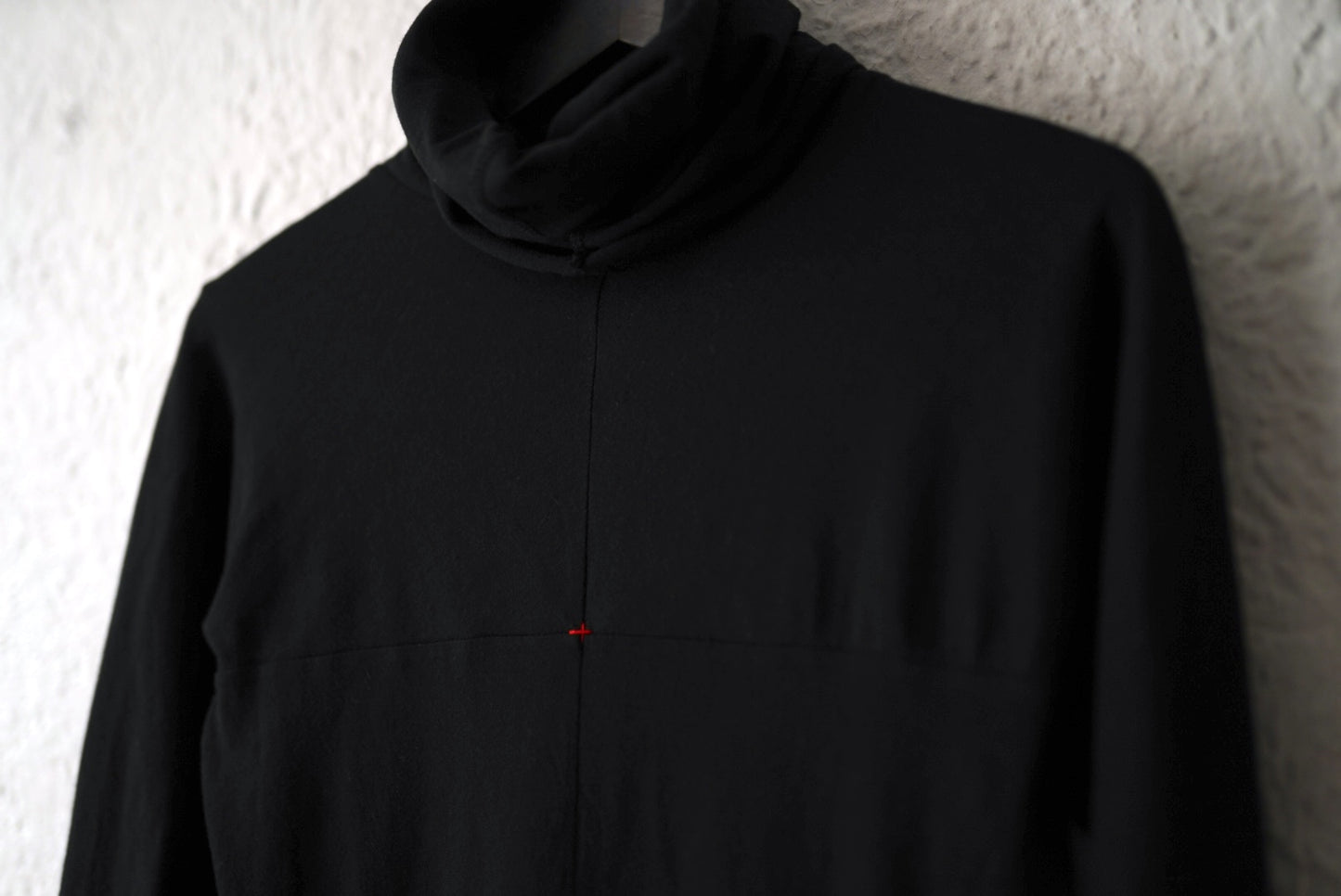 19AW コットンカシミヤロングタートルネックカットソー / m.a+(エムエークロス)