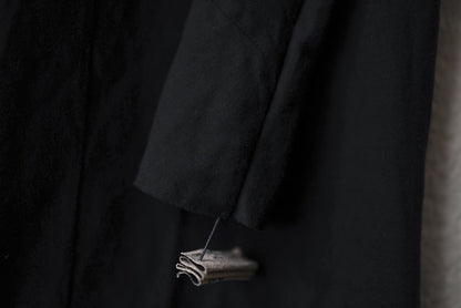 19AW コットンカシミヤロングタートルネックカットソー / m.a+(エムエークロス)