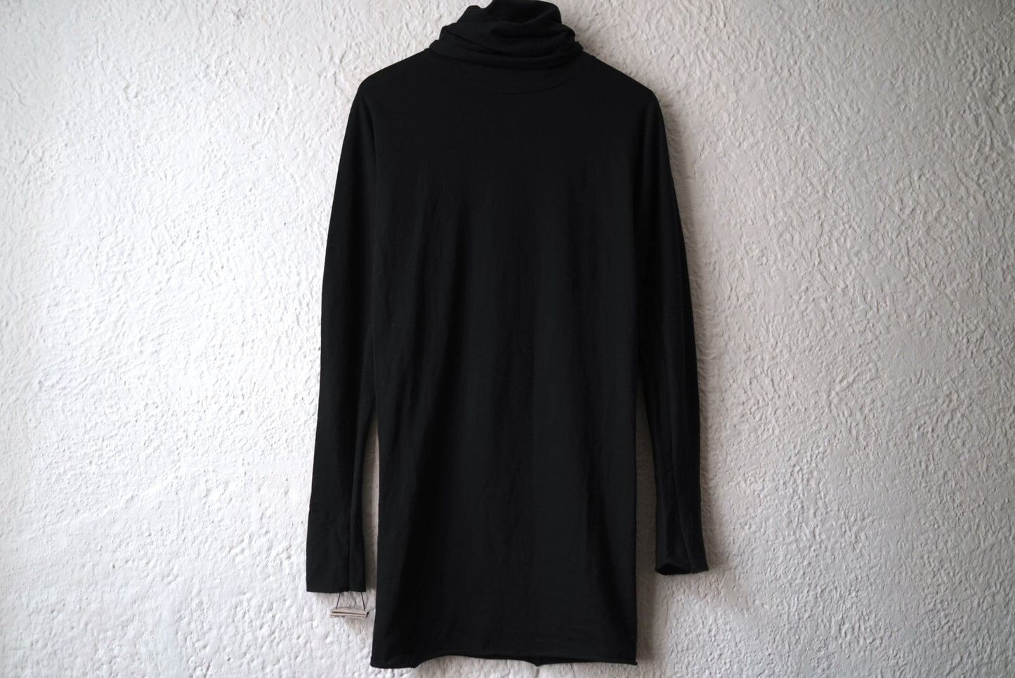 19AW コットンカシミヤロングタートルネックカットソー / m.a+(エムエークロス)