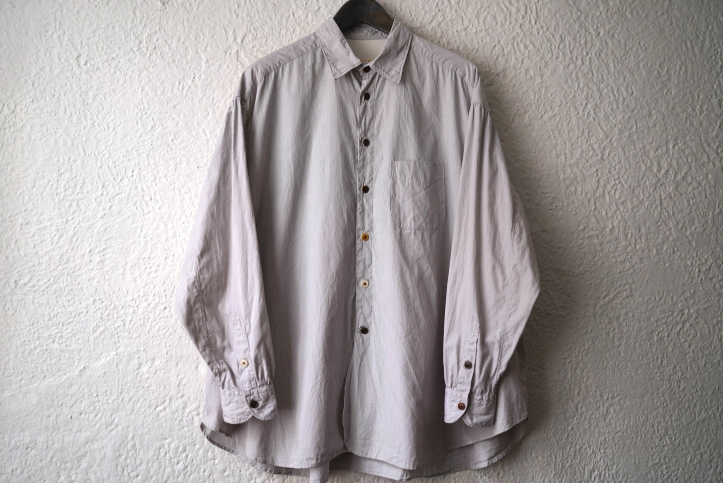 23SS Regular Collar Over Classic Shirts オーバーサイズストライプシャツ / the Crooked Tailor(ザ クルーキッドテーラー)