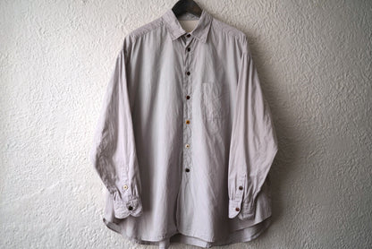 23SS Regular Collar Over Classic Shirts オーバーサイズストライプシャツ / the Crooked Tailor(ザ クルーキッドテーラー)