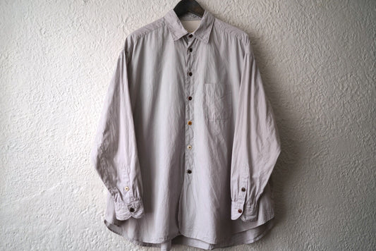 23SS Regular Collar Over Classic Shirts オーバーサイズストライプシャツ / the Crooked Tailor(ザ クルーキッドテーラー)