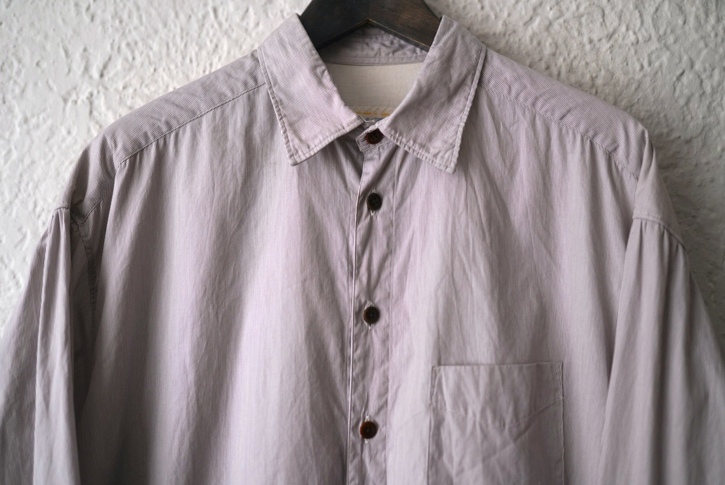 23SS Regular Collar Over Classic Shirts オーバーサイズストライプシャツ / the Crooked Tailor(ザ クルーキッドテーラー)