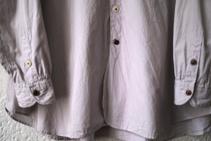 23SS Regular Collar Over Classic Shirts オーバーサイズストライプシャツ / the Crooked Tailor(ザ クルーキッドテーラー)