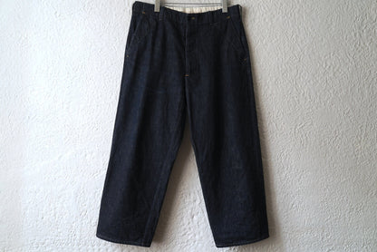 22AW 1021 British Work Trousers 1950s デニムトラウザーズパンツ / the Crooked Tailor(ザ クルーキッドテーラー)