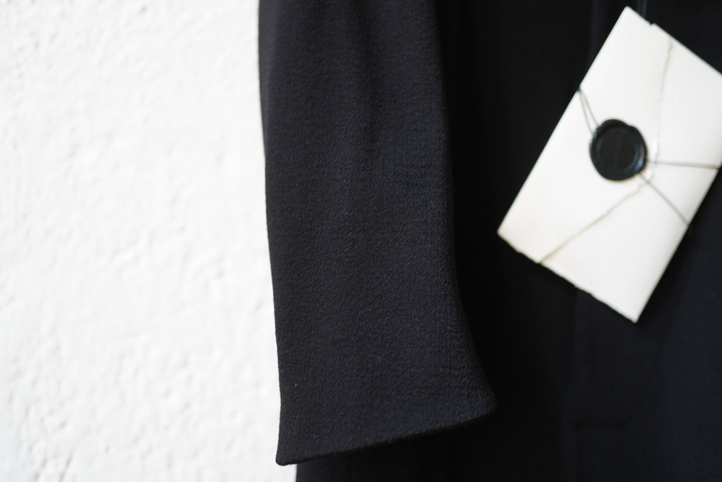 19AW LINE WOOLEN COAT ノーカラーコート / SOSNOVSKA(ソスノブスカ)