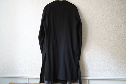19AW LINE WOOLEN COAT ノーカラーコート / SOSNOVSKA(ソスノブスカ)