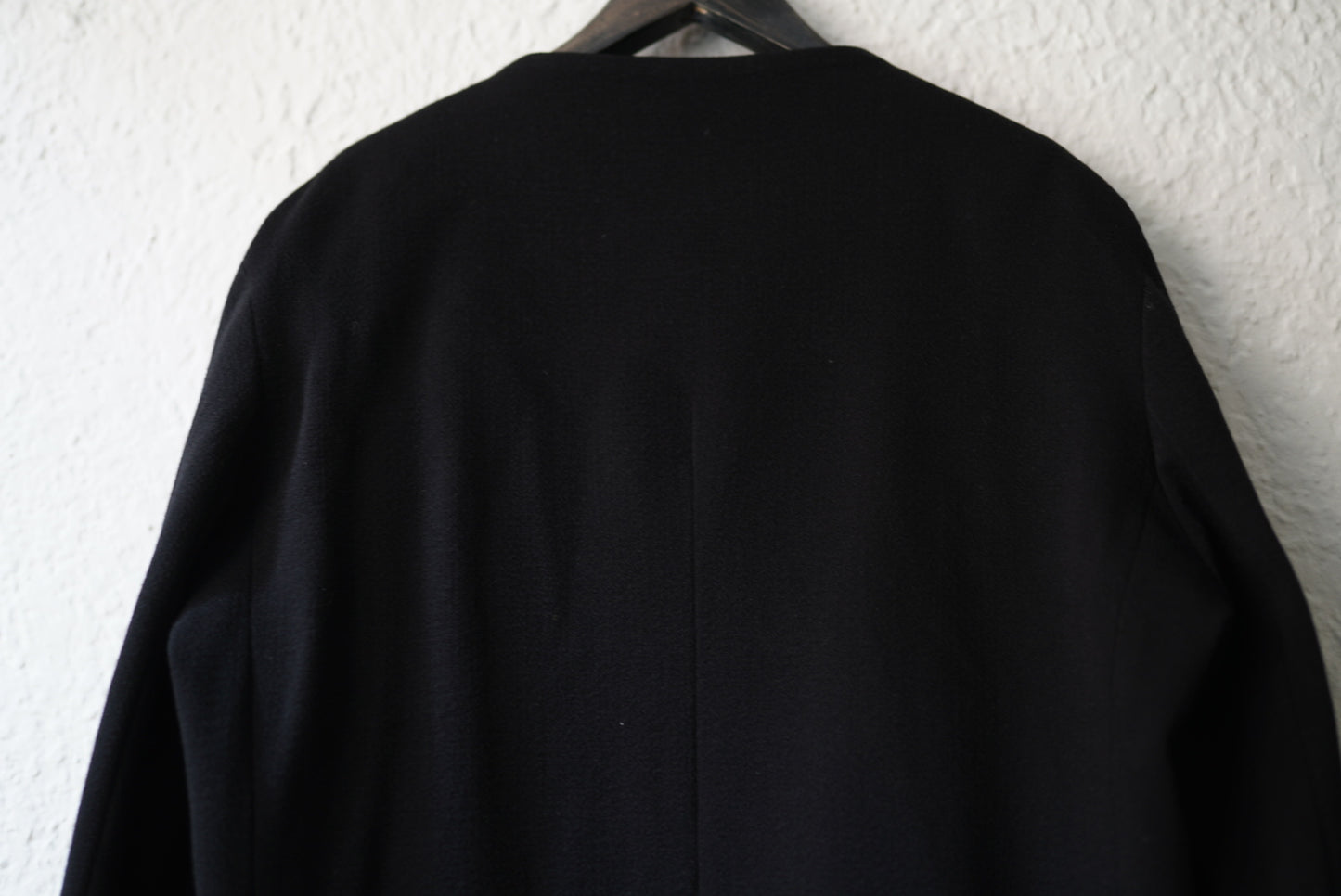 19AW LINE WOOLEN COAT ノーカラーコート / SOSNOVSKA(ソスノブスカ)