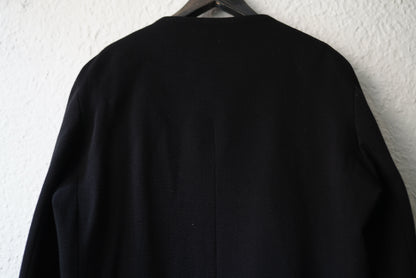 19AW LINE WOOLEN COAT ノーカラーコート / SOSNOVSKA(ソスノブスカ)