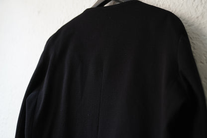 19AW LINE WOOLEN COAT ノーカラーコート / SOSNOVSKA(ソスノブスカ)