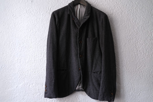 16AW Piacenza ウールヘリンボーンブレザージャケット / Geoffrey.B.Small(ジェフリービースモール)