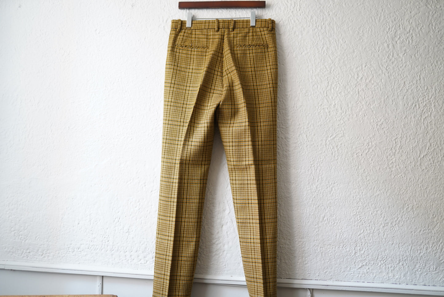 21AW SLIM FIT TROUSERS 千鳥格子スラックスパンツ / BOTTER(ボッター)