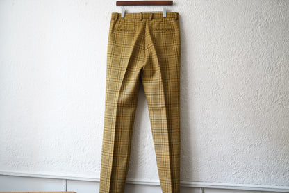 21AW SLIM FIT TROUSERS 千鳥格子スラックスパンツ / BOTTER(ボッター)