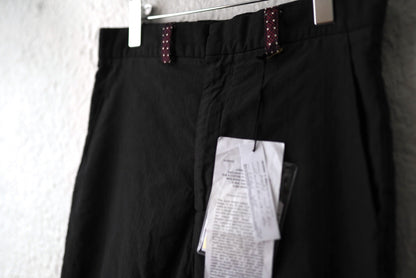 18SS HUWP02 コットンシルクストライプトラウザーズパンツ / Geoffrey.B.Small(ジェフリービースモール)