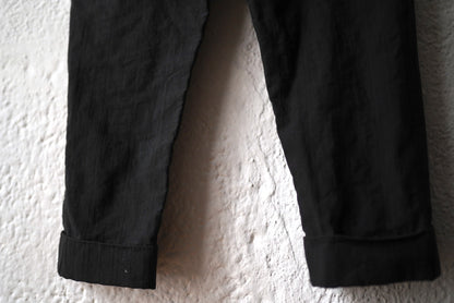 18SS HUWP02 コットンシルクストライプトラウザーズパンツ / Geoffrey.B.Small(ジェフリービースモール)