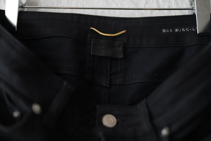 15AW ブラックスキニーパンツ / SAINT LAURENT PARIS(サンローランパリ)
