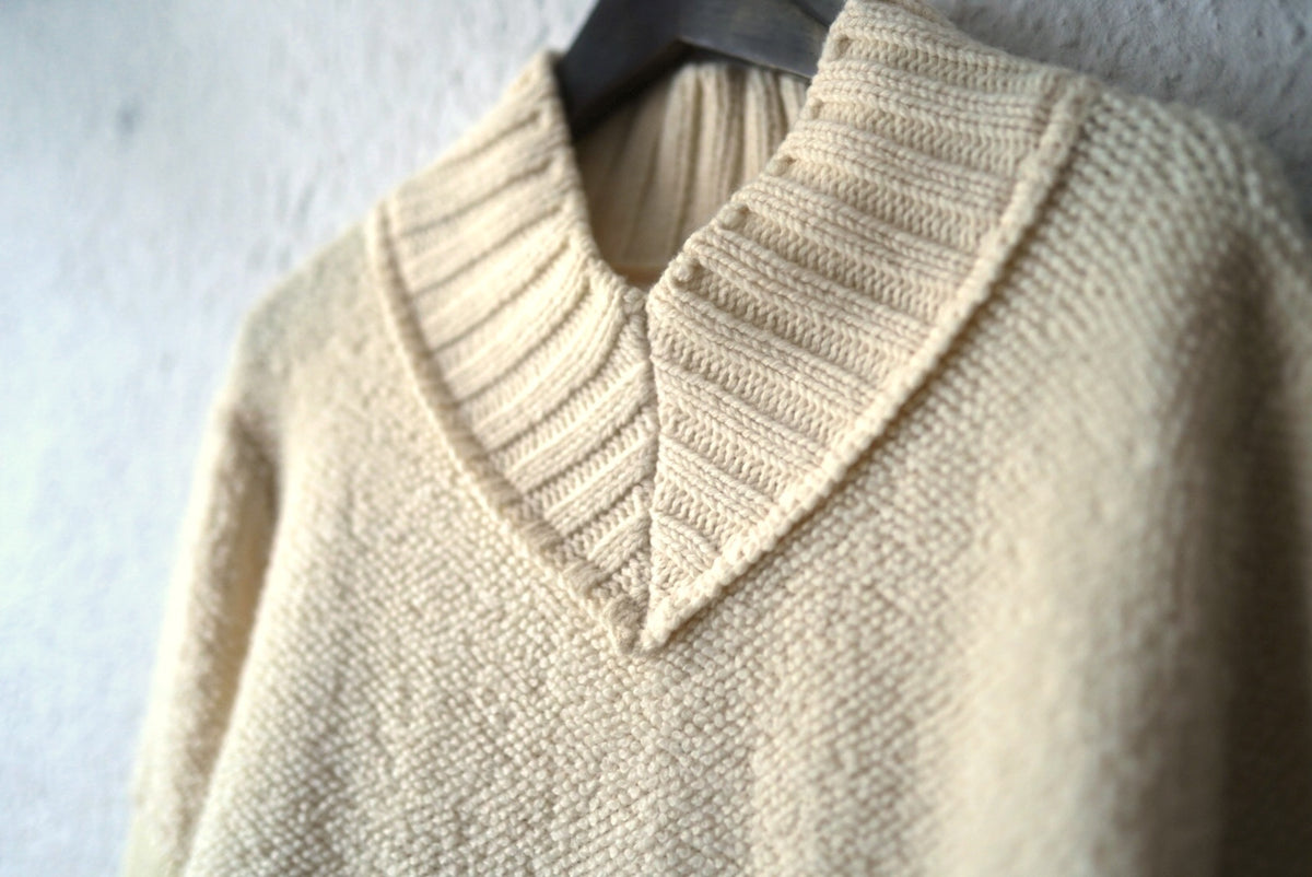 20AW Wool Knit Pullover Vネックウールニットセーター / sacai(サカイ)