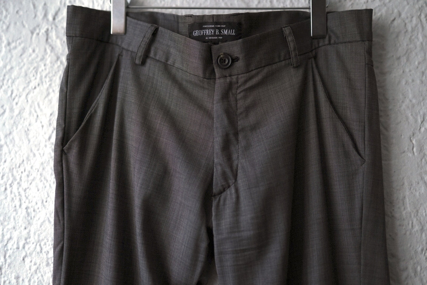 17SS Piacenza Super140's Wool スラックスパンツ セットアップスーツ / Geoffrey.B.Small(ジェフリービースモール)