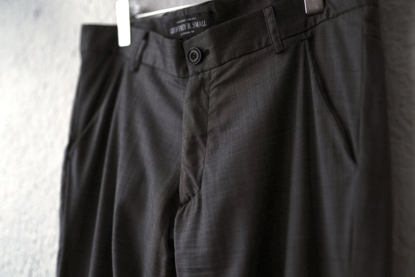 17SS Piacenza Super140's Wool スラックスパンツ セットアップスーツ / Geoffrey.B.Small(ジェフリービースモール)