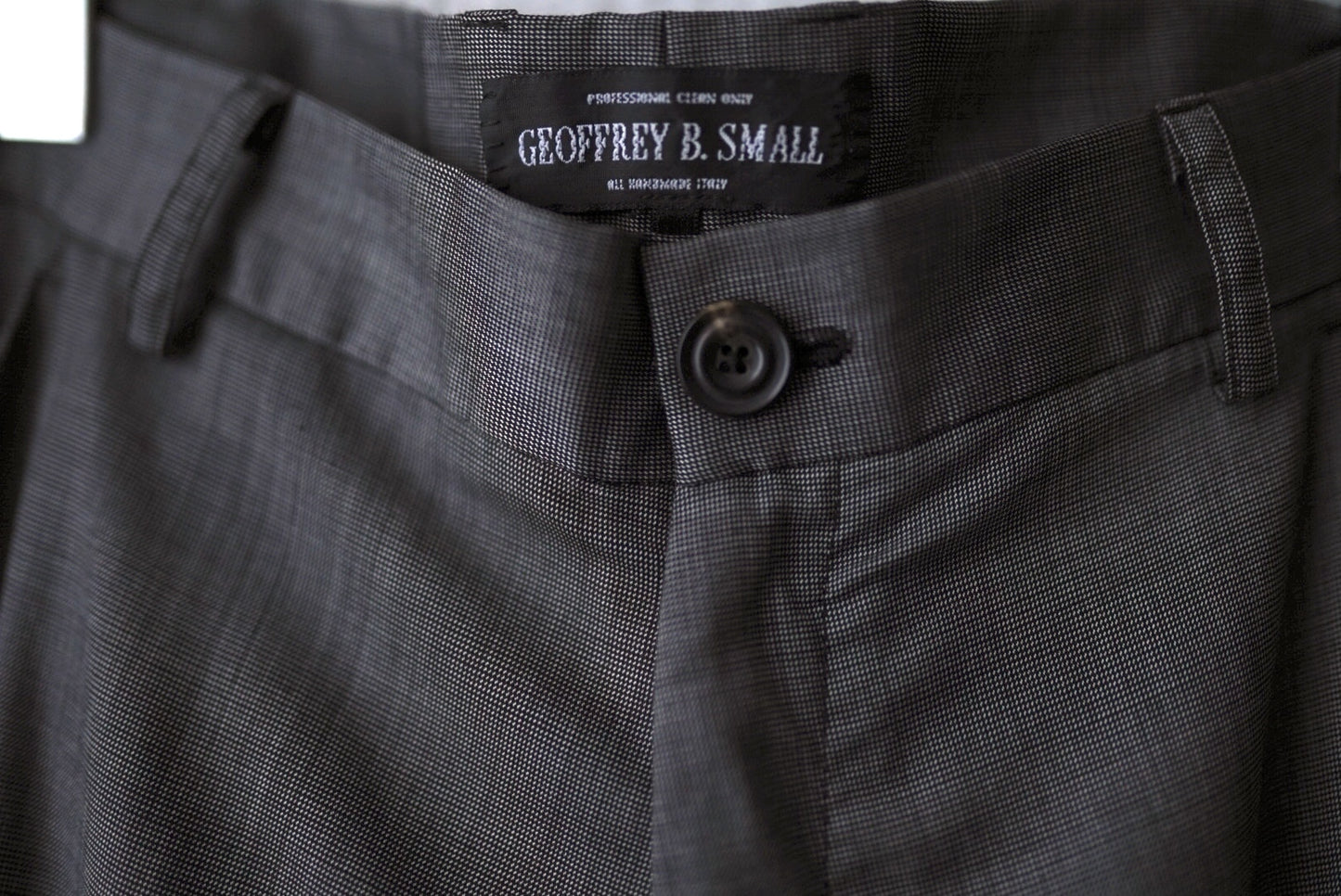 17SS Piacenza Super140's Wool スラックスパンツ セットアップスーツ / Geoffrey.B.Small(ジェフリービースモール)