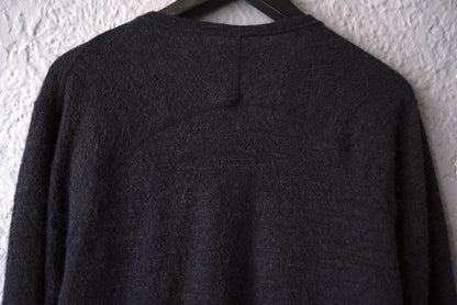 25AW T-SHIRT HENLYNECK L/S アルパカウールヘンリーネックセーター トップス / taichi murakami(タイチムラカミ)