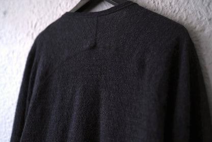 25AW T-SHIRT HENLYNECK L/S アルパカウールヘンリーネックセーター トップス / taichi murakami(タイチムラカミ)
