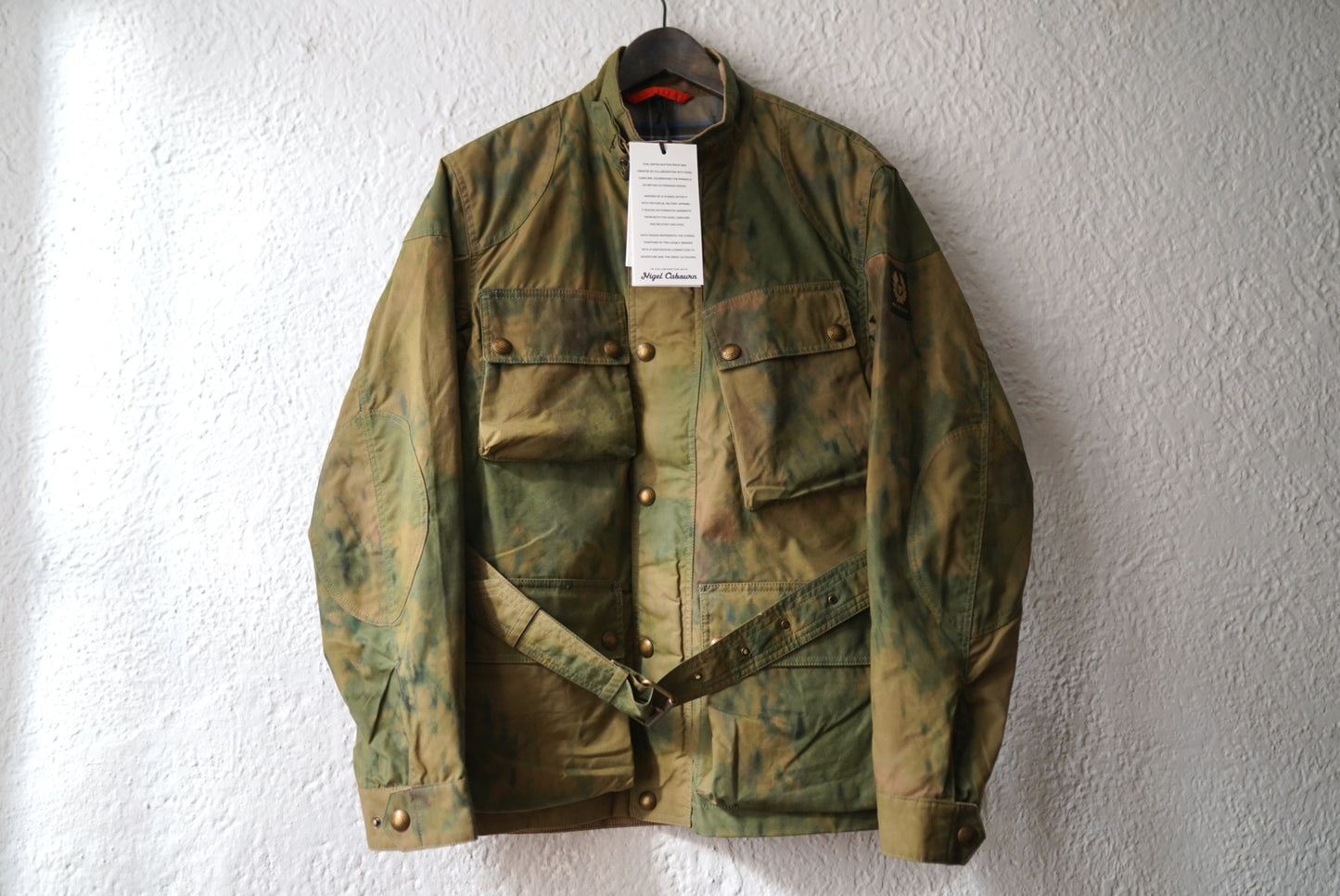 25AW CAMO TRIALMASTER ドライワックスコットンジャケット / Nigel Cabourn(ナイジェルケーボン) Belstaff(ベルスタッフ)