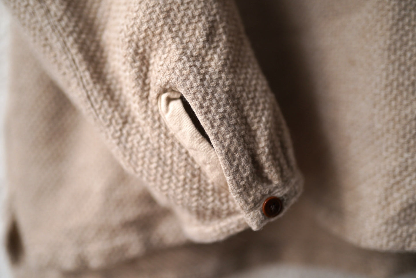 25AW Sweater Shirts ヘンリーネックウールカシミヤトップス / the Crooked Tailor(ザ クルーキッドテーラー)
