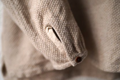 25AW Sweater Shirts ヘンリーネックウールカシミヤトップス / the Crooked Tailor(ザ クルーキッドテーラー)