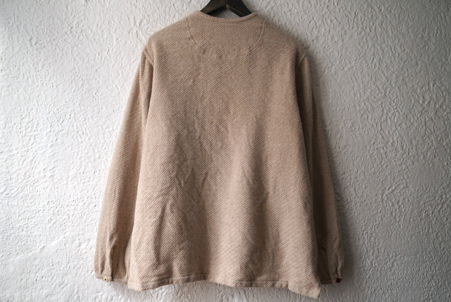 25AW Sweater Shirts ヘンリーネックウールカシミヤトップス / the Crooked Tailor(ザ クルーキッドテーラー)