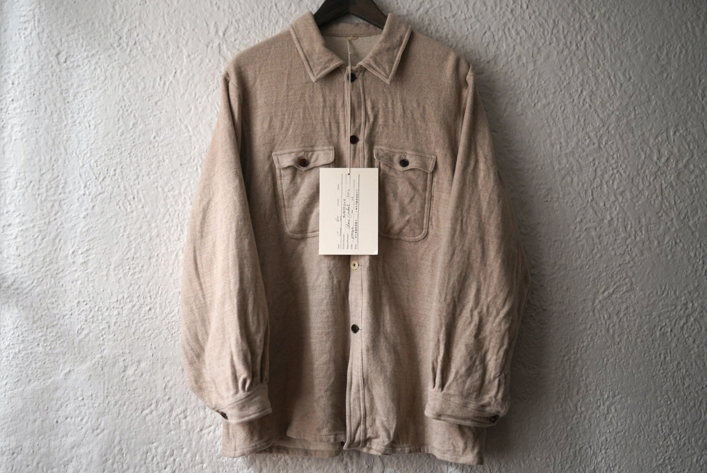 23AW Chore Jacket 1920's Super180's Wool SKYFALL ウールシャツジャケット / the Crooked Tailor(ザ クルーキッドテーラー)
