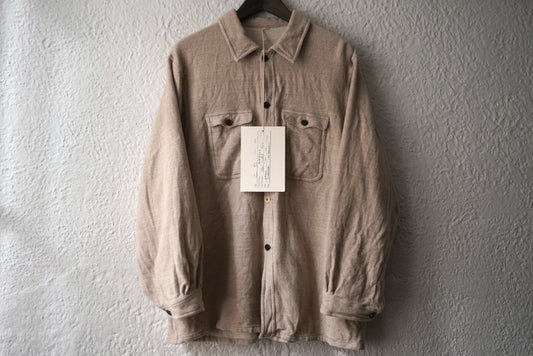 23AW Chore Jacket 1920's Super180's Wool SKYFALL ウールシャツジャケット / the Crooked Tailor(ザ クルーキッドテーラー)